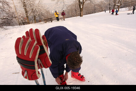 Normafa télen-stock-foto