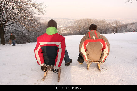 Normafa télen-stock-foto