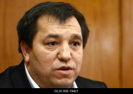 Az Országos Cigány Önkormányzat sajtótájékoztatója-stock-foto