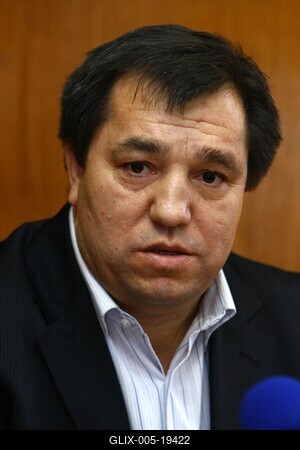 Az Országos Cigány Önkormányzat sajtótájékoztatója-stock-foto