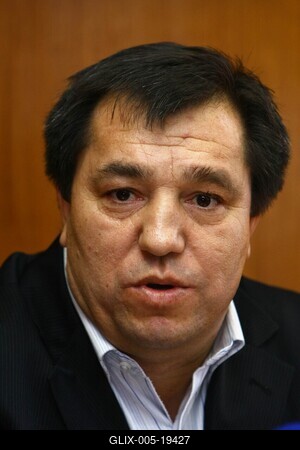 Az Országos Cigány Önkormányzat sajtótájékoztatója-stock-foto