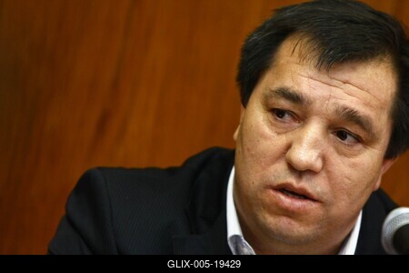 Az Országos Cigány Önkormányzat sajtótájékoztatója-stock-foto