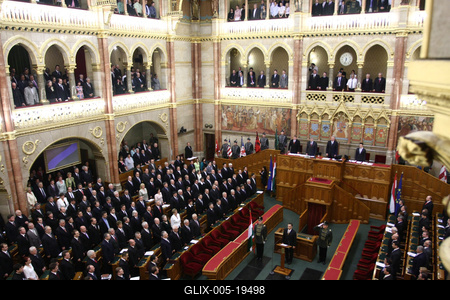 Kormányalakítás - Orbán Viktor eskütétele-stock-foto