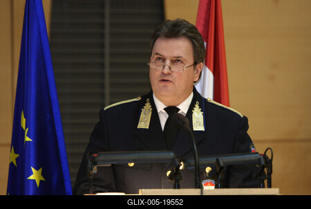 Parancsnoki évértékelő az ORFK-n-stock-foto