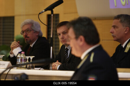 Parancsnoki évértékelő az ORFK-n-stock-foto