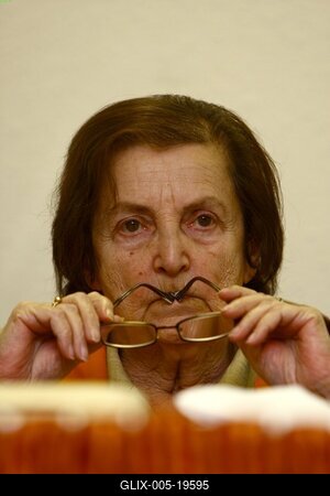 Ormos Mária és Krausz Tamás előadása-stock-foto