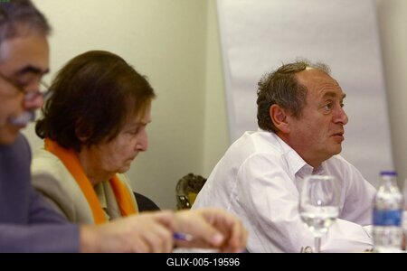 Ormos Mária és Krausz Tamás előadása-stock-foto