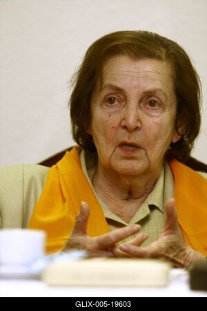 Ormos Mária és Krausz Tamás előadása-stock-foto