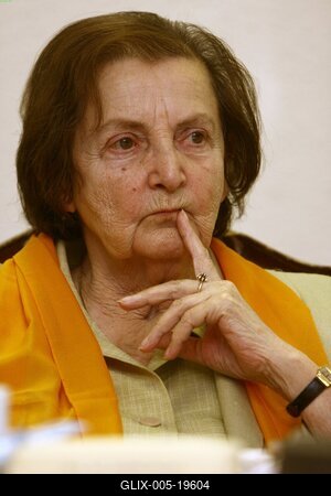 Ormos Mária és Krausz Tamás előadása-stock-foto