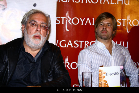 Ernyey Béla könyvének sajtóbemutatója-stock-foto