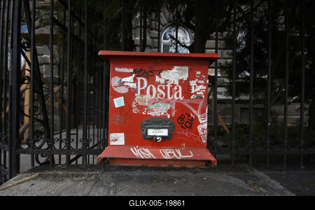 Postaláda-stock-foto