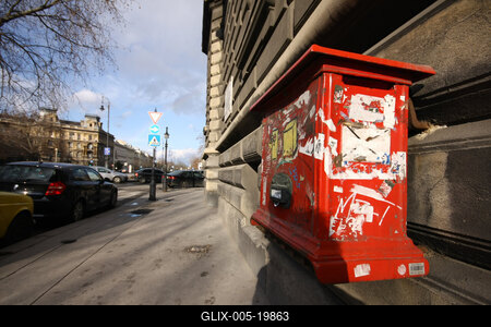 Postaláda-stock-foto