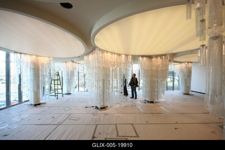 Építkezés a Rácz Fürdőnél-stock-foto