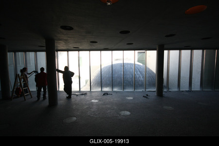 Építkezés a Rácz Fürdőnél-stock-foto