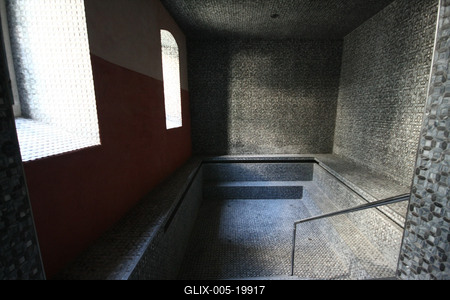 Építkezés a Rácz Fürdőnél-stock-foto