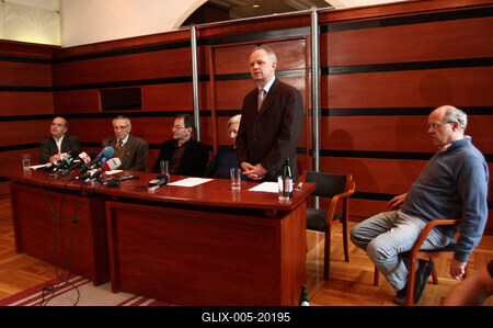 Levél Sólyom László megválasztásáért-stock-foto