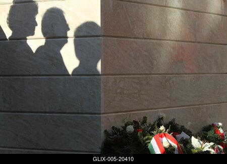 Sólyom László Révkomáromban-stock-foto