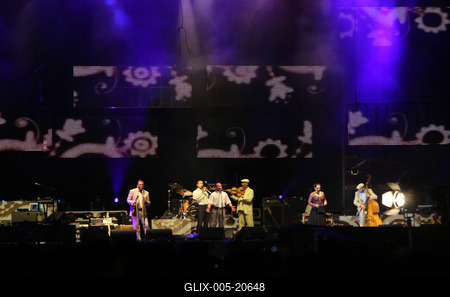 Sziget Fesztivál 2010 a Hajógyári szigeten-stock-foto