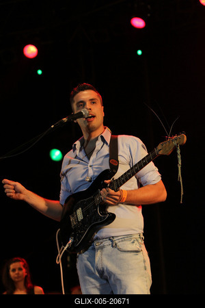 Cseh Tamás emléknap - Sziget Fesztivál 2010-stock-foto