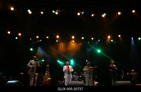 Sziget Fesztivál 2010 - 1. nap-stock-foto