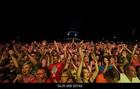 Sziget Fesztivál 2010 - 1. nap-stock-foto