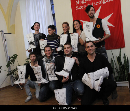 Egyedi csizmát készítenek a sztárok-stock-foto