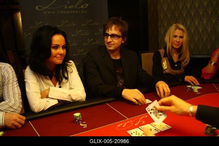 Game World Lidó Sztárpóker bajnokság-stock-foto