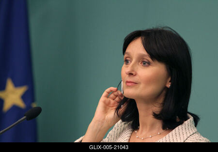 Reptéri biztonság - sajtótájékozttó-stock-foto