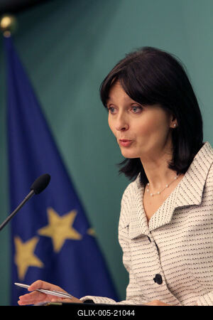 Reptéri biztonság - sajtótájékozttó-stock-foto