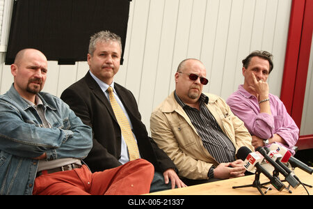 'Tűzvonalban' sajtótájékoztató-stock-foto