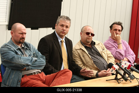 'Tűzvonalban' sajtótájékoztató-stock-foto