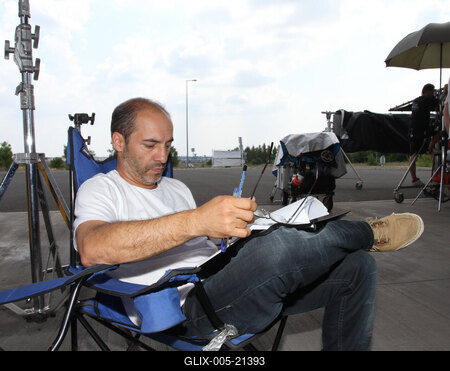 Üvegtigris 3 - forgatás-stock-foto