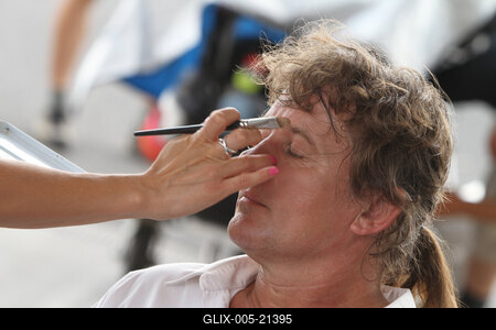 Üvegtigris 3 - forgatás-stock-foto