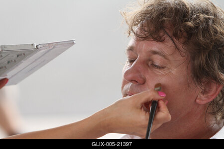 Üvegtigris 3 - forgatás-stock-foto