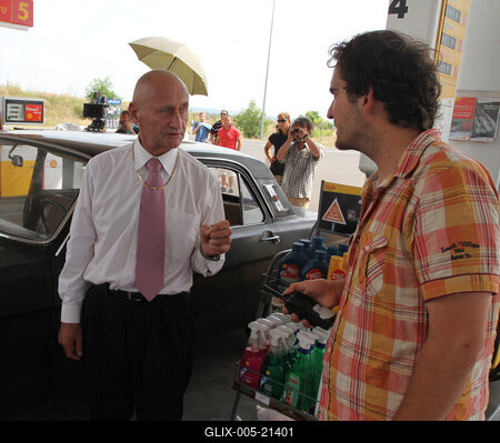 Üvegtigris 3 - forgatás-stock-foto