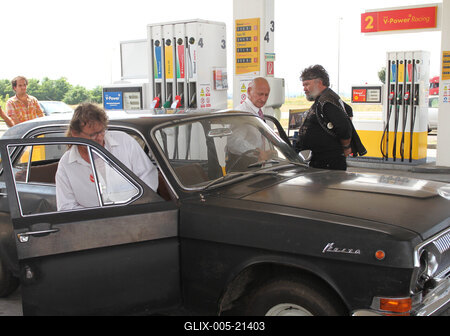 Üvegtigris 3 - forgatás-stock-foto