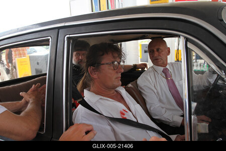 Üvegtigris 3 - forgatás-stock-foto