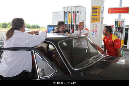 Üvegtigris 3 - forgatás-stock-foto