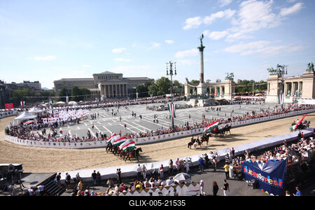 Nemzeti Vágta 2010-stock-foto