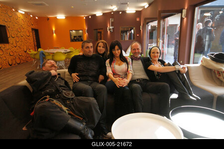 Való Világ 4 - sajtótájékoztató-stock-foto