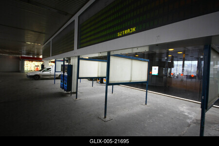 Vasutassztrájk Budapesten-stock-foto