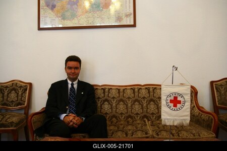 A Magyar Vöröskereszt rendkívüli véradást szervez székházában.-stock-foto