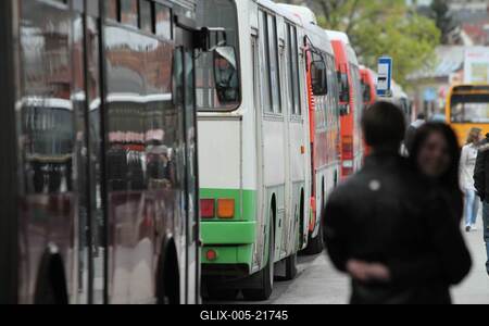 Vértes Volán - Esztergom-stock-foto