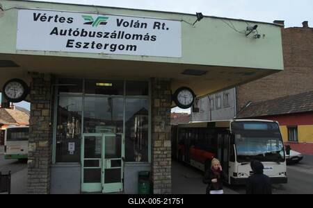 Vértes Volán - Esztergom-stock-foto