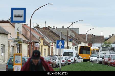 Vértes Volán - Esztergom-stock-foto