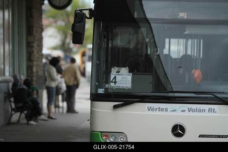 Vértes Volán - Esztergom-stock-foto