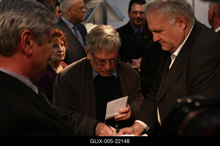 XVII. Budapesti Nemzetközi Könyvfesztivál-stock-foto