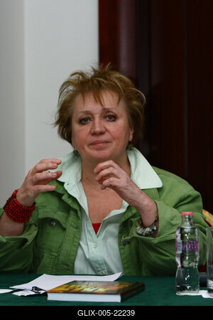 XXI. század könyvbemutató-stock-foto