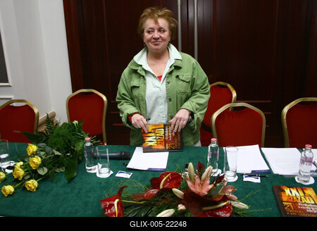 XXI. század könyvbemutató-stock-foto