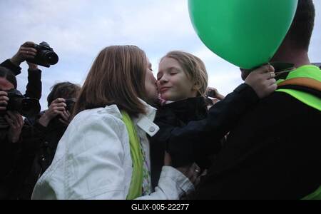 Zarándoklat Esztergomért-stock-foto